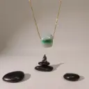 飄辣綠大桶珠
