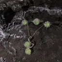 甜果綠雙天鵝款首飾套裝